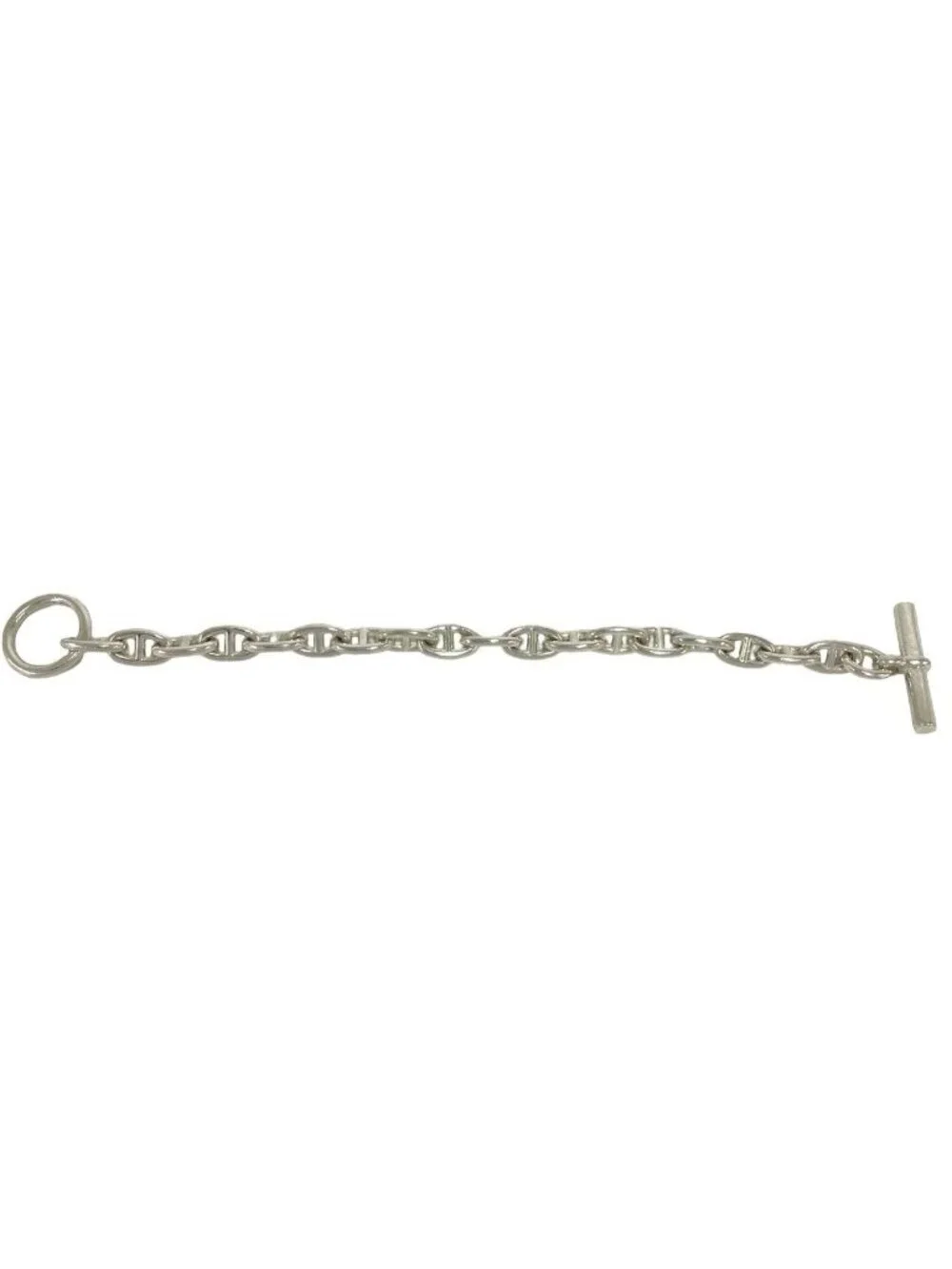 Hermes Chaine D'ancre PM Bracelet 925 Sterling Silver Chain